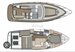 Sealine SC 38 Boatupholstery and Bimini top in BILD 6