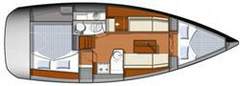 Jeanneau Sun Odyssey 33i Achterspring Yachtcharter BILD 2